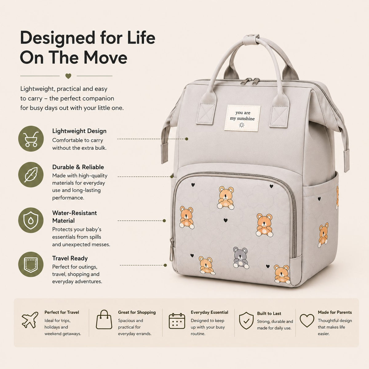 Diaper Backpack