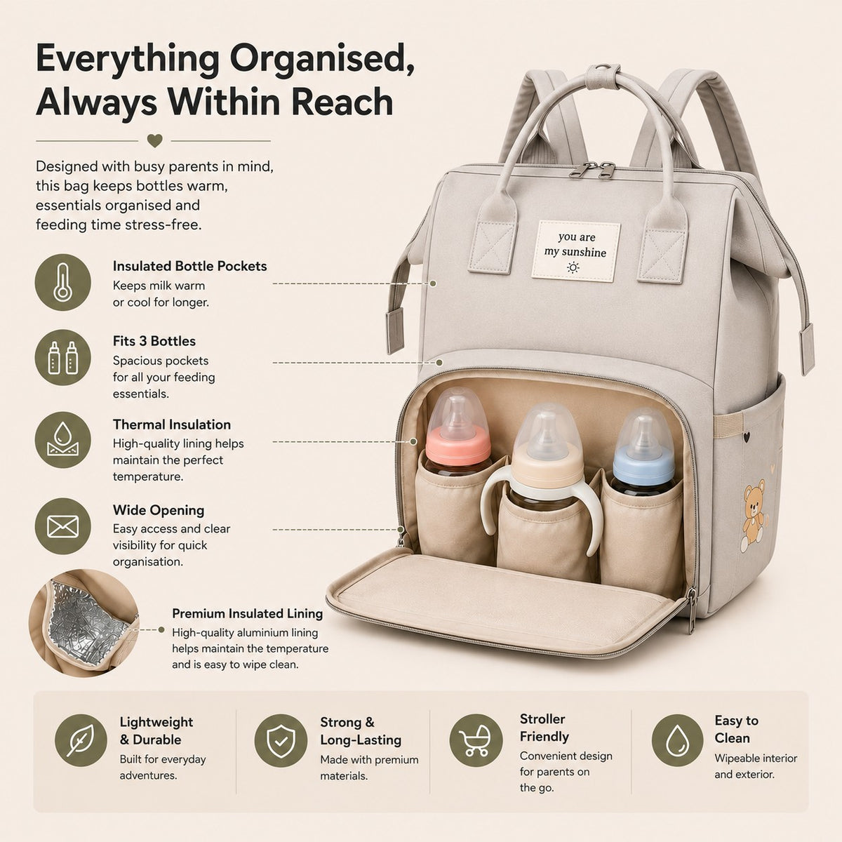 Diaper Backpack