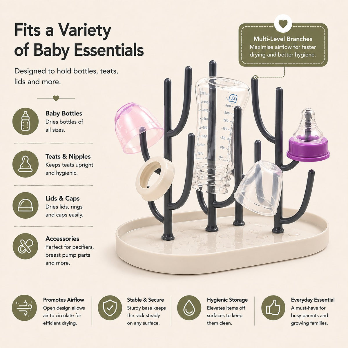 Bottle Drying Rack