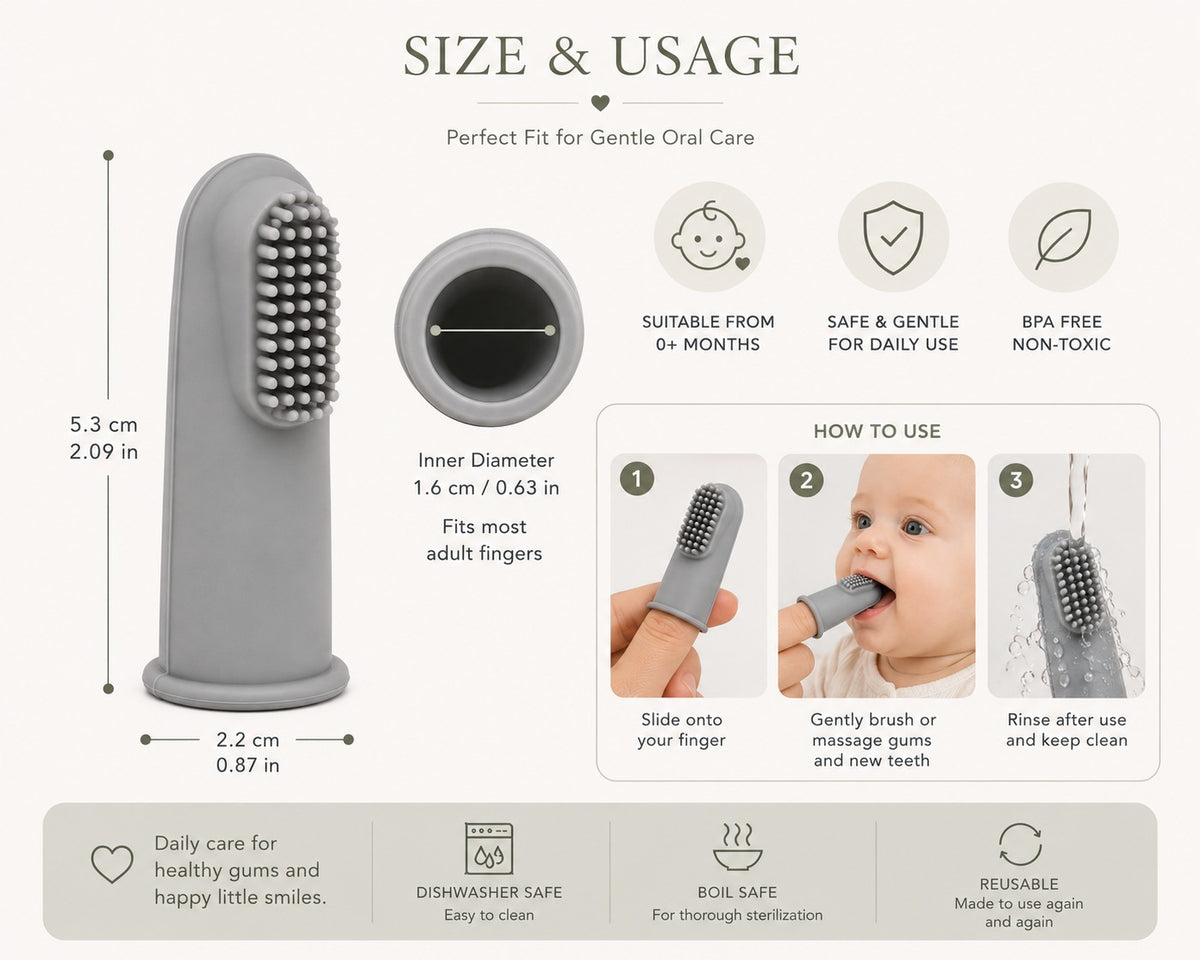 Silicone Finger Toothbrush