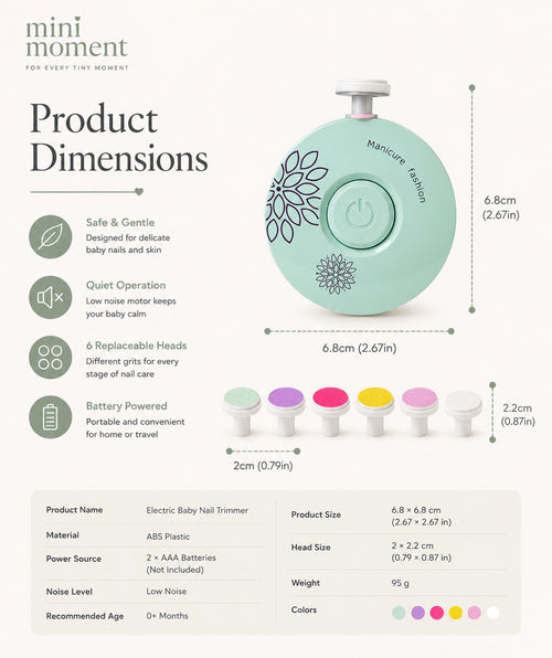 Electric Baby Nail Trimmer