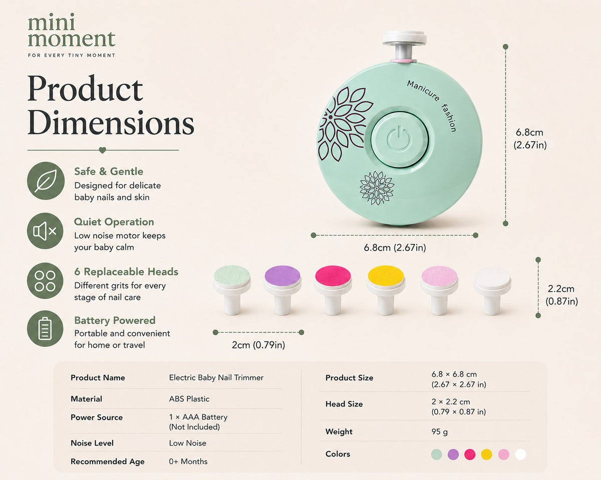 Electric Baby Nail Trimmer